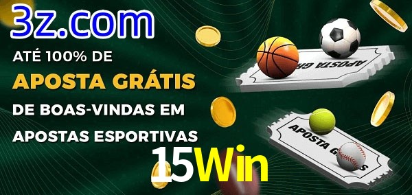 15Win Ate 100% de Aposta Gratis