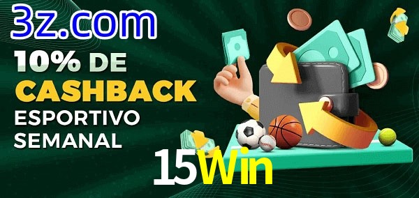10% de bônus de cashback na 15Win